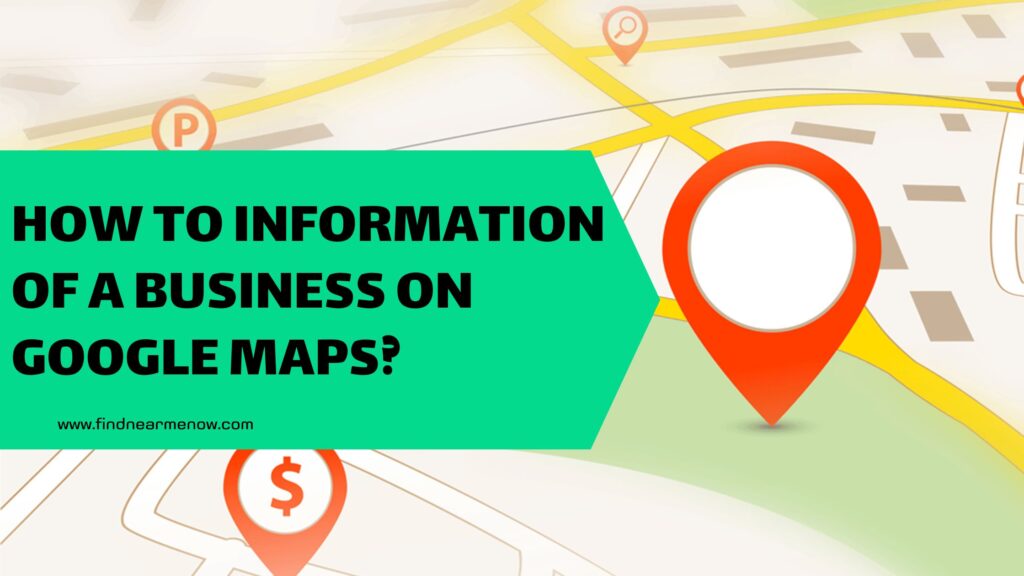 How can I edit information of a business if it's incorrect on Google Maps?